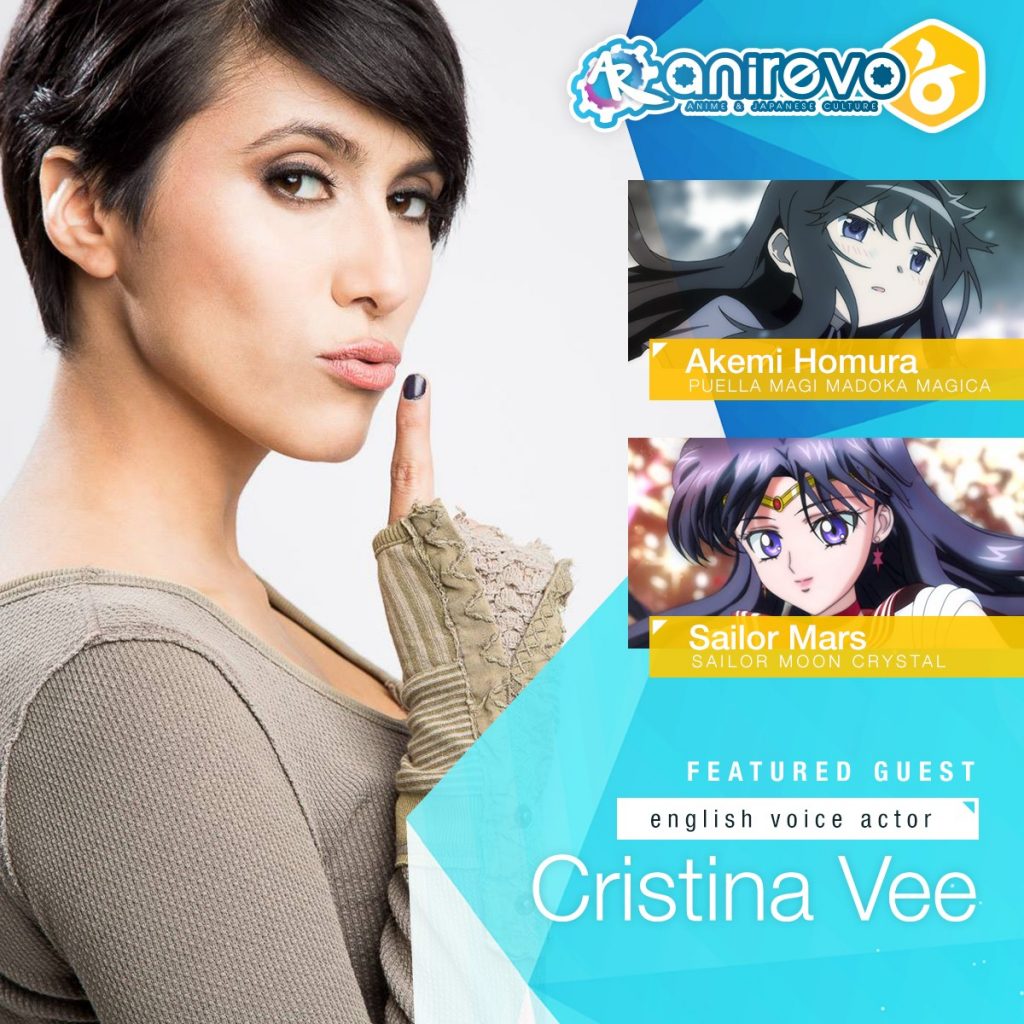 Featured image for “Cristina Vee announced for Anirevo 2016”