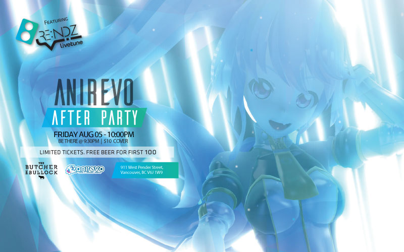 Featured image for “Anirevo OFFICIAL After Party 2016”