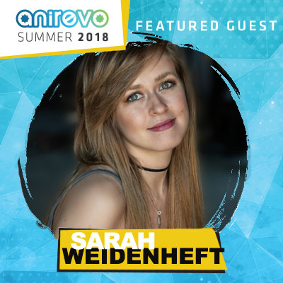 Featured image for “Sarah Wiedenheft Joins Anirevo 2018 Guest Lineup!”